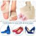 Bunion Corrector Splint with Gel Pads - Orthopedic Relief for Men & Women - Toe Spacer Guard & Separators for Foot Pain Relief (1 Pair) - Buy Online on GoSupps.com