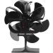 High-Efficiency Aluminum Stove Fan - Self-Starting 6-Blade Heat-Powered Fan for Home | 152mm Diameter - Buy Online on GoSupps.com