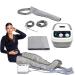 Edicare lymphatic drainage device for legs feet arms and abdomen massage agent simple adjustable and application 6 air chambers professional effectiveness (full kit) White complete kit
