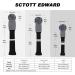 Scott Edward Handmade Knit Wood Golf Covers - 4 Piece Set for Driver, Fairway Wood, and Hybrid - Black and White Dot Design - Fits up to 460cc - Premium Quality - Buy Online on GoSupps.com