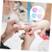 Lot de 4 Bols pour Dissolvant de Vernis Ongles Taille Standard L ger Portable pour Soin des Mains Manucure Domicile Couleur Al atoire - Buy Online on GoSupps.com
