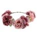 ULTNICE flower wreath flower headband flower crown boho flower hair wreath bridesmaid hairband for women and girls