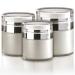 Elegend Empty Airless Cosmetic Container With Silver Ion Coating  3pcs (0.5oz + 1oz + 1.7oz)  Airless Pump Jar for Cosmetic  The Best Refillable Container for Lotions, Gels & Creams  Leak Proof Portable Travel Size Container For Moisturizer