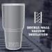 YETI Rambler 30 oz Tumbler with MagSlider Lid - Stainless Steel, Vacuum Insulated - Black - Buy Online on GoSupps.com