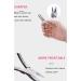 Premium Stainless Steel Cuticle Cutter for Trimming Dead Skin on Nails - Nail Art Tool for Men and Women in Silver - Buy Online on GoSupps.com