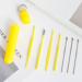 7Pcs Ear Pick Earwax Removal Kit - Portable Double-head Wax Remover Set - Black - Buy Online on GoSupps.com