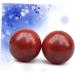 Healeved 6 StK Chinese Wooden Hand Meditation Balls | Stress Relief & Fitness Tool | Bamboo Wrist Gymnastics Ball - Buy Online on GoSupps.com