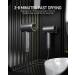 High Speed Travel Hair Dryer - 110 000 RPM Ionic Mini Blow Dryer | Lightweight 1400W Portable with Smoothing Nozzle - Buy Online on GoSupps.com