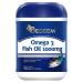 Beseem Omega-3 Fish Oil 1000mg Softgels - High Potency 360mg EPA + 240mg DHA per Serving Fish Oil Supplement from Wild-Caught Deep Ocean Fish Heart & Brain Support 400 Softgels