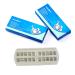 SNAWOP Dental Orthodontic Brackets Mini Metal Tooth Braces Roth/MBT(2 Packs MBT 022 3 with Hooks)