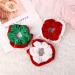 Shop Tumnea Christmas Hair Tie Set - Colorful Flannel Ponytail Bands | 3 Pieces of Holiday Hair Jewelry for Women - Buy Online on GoSupps.com