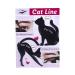 Garden Of Arts Cat Line Eyeliner Stencil | Smoky Eyeshadow Applicator Plate | Professional Black Cat Shape Template for Eye Makeup - PVC Material - Buy Online on GoSupps.com