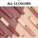 Beteligir 6Pcs Matte Liquid Lipstick Set 6 Nude Colors Matte liquid Long-Lasting Non-Stick Cup Not Fade Waterproof Lip Gloss Set for Women Makeup (B) - Buy Online on GoSupps.com