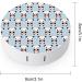 Cute Panda Heart Round Case For Contact Lens Kit Storage Box with Mirror Printed - Buy Online on GoSupps.com
