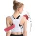 Posture Corrector Back Corrector Belt Spine Shoulder Adjustable Straps Support Bandage Shoulder Corset Back for Upper Back Pain Relief White S (White XS) White X-Small - Buy Online on GoSupps.com