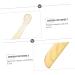 Healeved Croissant Ear Pick & Shofar Ear Wax Picker - 2 Pcs Ear Cleaning Tool Set | Light Yellow, 11.5x1.2x0.3cm - Buy Online on GoSupps.com