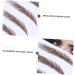 FOMIYES 20 Pcs Eyebrow Stickers Black Stickers Hair-like Authentic Eyebrows Water Transfer Eyebrow Sticker - Buy Online on GoSupps.com