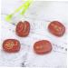 Holibanna Blue Model Foam 3pcs Palm Stone Mini Knit Hats Crystal Stone Pocket Worry Stone Chakra Gemestone Decoration Natural - Buy Online on GoSupps.com
