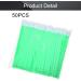 Utoolmart Makeup Disposable Lip Plastic Cement Brush Wands Applicator Lip Gloss Tools Lipstick Applicator Wands Green 50pcs - Buy Online on GoSupps.com