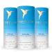 Freedom Natural Deodorant - 100% Aluminum & Paraben Free 24 Hour Odor Protection Coconut Vanilla Scent Eco Paper Tube 3 Pack Coconut Vanilla 0.63 Ounce (Pack of 3)