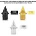 CreaCity Track Spikes Cross Country Spikes Kit - 1/4 Inch Carbon Steel Spikes - 120 Pieces with Wrench for Track & Field Shoes - Buy Online on GoSupps.com