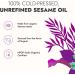 Red Carpet Organic Cold Pressed Sesame Oil (500ml) | Edible Gingelly Oil/Til Oil | Kolhu/Kacchi Ghani - Buy Online on GoSupps.com