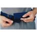 Snger 2L Hot Water Bottle - Premium Rubber Body Warmer with Fleece Cover & Strap - Blue - Buy Online on GoSupps.com