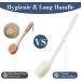 Shower Body Brush for Cleaning - 17 Inch Back Scrubber with Long Handle for Exfoliation - Non-Slip Handle and Adhesive Hook Included - Ideal for Men and Women - Buy Online on GoSupps.com