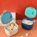 XiXiYang Baby Formula Powder Pots Mam Milk Powder Dispensers Pots Multifunction Milk Dispenser Pots Baby Container with Scoop Portable Milk Powder Storage Box for Travel Outdoor Feeding