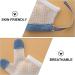 EXCEART 2 Pairs Baby Anti-Eating Gloves | Thumb Sucking Finger Guard | No Scratch Breathable Finger Thumb Protector | Nylon Baby Gloves (Red and Blue) - Buy Online on GoSupps.com