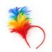 Lurrose 20s Vintage Feather Headband - Colorful Wedding & Gatsby Costume Accessories - Buy Online on GoSupps.com