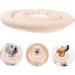 CORHAD Elizabeth Circle Cats Cone Puppy Collars Neck Cone The Waterproof Cloth is Filled with Pp Cotton S Beige - Buy Online on GoSupps.com