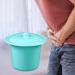 Menolana Portable Spittoon with Lid Lightweight Splashproof PP Durable Pee Potty urinal Bucket Chamber Pot for Outdoor Travel Elderly Adults Blue - Buy Online on GoSupps.com