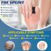 Adjustable Toe Straightener Splints for Toe Injuries - 2Pcs - Buy Online on GoSupps.com