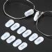 10 Pairs Oval Silicone Eyeglass Nose Pads - Comfortable Non-Slip Eyewear Accessories for All Glasses - International Shipping Available - Buy Online on GoSupps.com