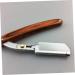 Minkissy Men's Metal Razor - Classic Wooden Beard Shaving Tool for a Perfect Shave - Buy Online on GoSupps.com