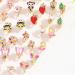 24-Pair Cute Animal, Flower, Heart & Fruit Earrings Set - Non-Perforated Ears - Buy Online on GoSupps.com