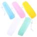 NOLITOY 5pcs Scrubbing Net Exfoliator Sponges Soap Sack Bar Soap Pouch Soap Bar Pouch Soap Mesh Holder 15*6cm As Shown