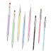 Beavorty 2 Sets Nail Pen nail art liner brush nail tech accessories nails kits nail art pen Wear- resistant dotting pen nail painting tools household tools 3d eyeliner brush major abs
