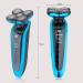 5D Rotary Electric Shaver for Men - Cordless Rechargeable Bald Head Razor with Pop-up Trimmer & LED Display - IPX7 Waterproof (Blue - Buy Online on GoSupps.com