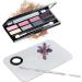 6x4 Stainless Steel Makeup Mixing Palette with Spatula Tool - Professional Cosmetic Artist Blending Palette for Foundation Mixing - Buy Online on GoSupps.com