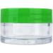 Beauticom 36-Piece Clear Jars Set with Green Lids - 20G/20ML BPA-Free Containers for Lotion Creams Lip Balms & Cosmetic Samples - International Shipping - Buy Online on GoSupps.com