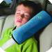 GEiNNOVA Car Safety Belt Pillow Child Seat Belt Cushion for Children Baby Headrest Sleeping on Travel Blue