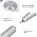 Electric Nail Polisher Easy to Use Electric Nail Grinder Set Portable for Nail Polishing (Pearl White) - Buy Online on GoSupps.com