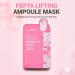 Mediheal Pepta Lifting Ampoule Mask - Pack of 15 | Peptides & Collagen Facial Sheet for Revitalizing & Firming Stressed Skin - Buy Online on GoSupps.com