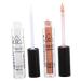 WOONEKY 2pcs Eye Shadow Pencil Liner Waterproof Eyeliner Pen Eye Liner Pencil Liquid Silver