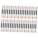 Angoily 40pcs Latex Eye Shadow Stick Sponge Prom Cosmetics Eye Shadows Brush Miss Long Handle Makeup Tools