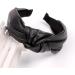 WENLII Leather Headband Women's Knotted Faux Leather Wide-Brimmed Hair Accessories (Color C, Size 1) - Buy Online on GoSupps.com