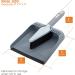Casabella Wayclean Handheld Angled Dustpan and Brush Set - Medium Gray, 1-Pack - Buy Online on GoSupps.com