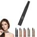 Cohbskj Glowly Secret Eyebrow Pen Unique Quad Eyebrow Pencil Quad Forked Liquid Eyebrow Pencil Long-Lasting Waterproof Microblading Eyebrow Pen (1PCS-D)